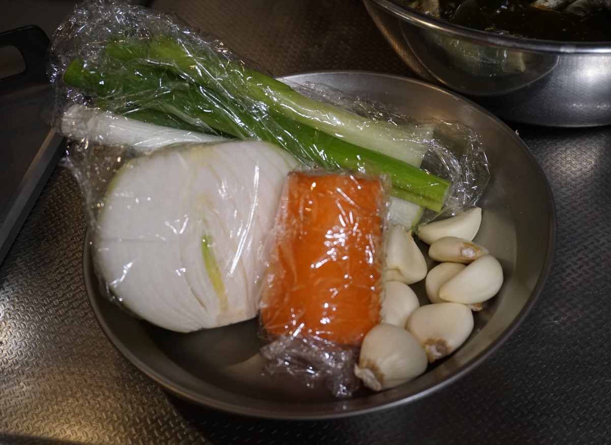 野菜素材（ラーメンスープ作り）